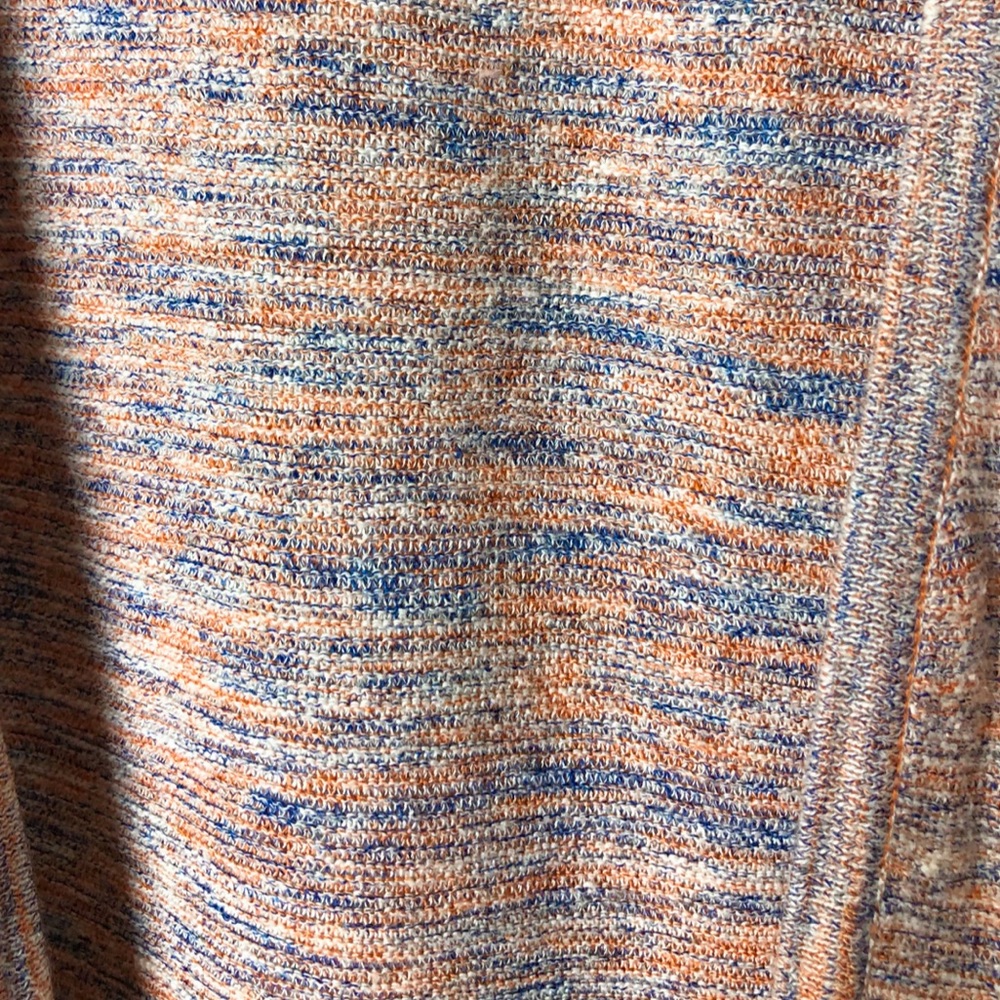 Madewell Summer Ryder Marled Multicolored Open Front Cardigan Size Medium - Picture 6 of 9